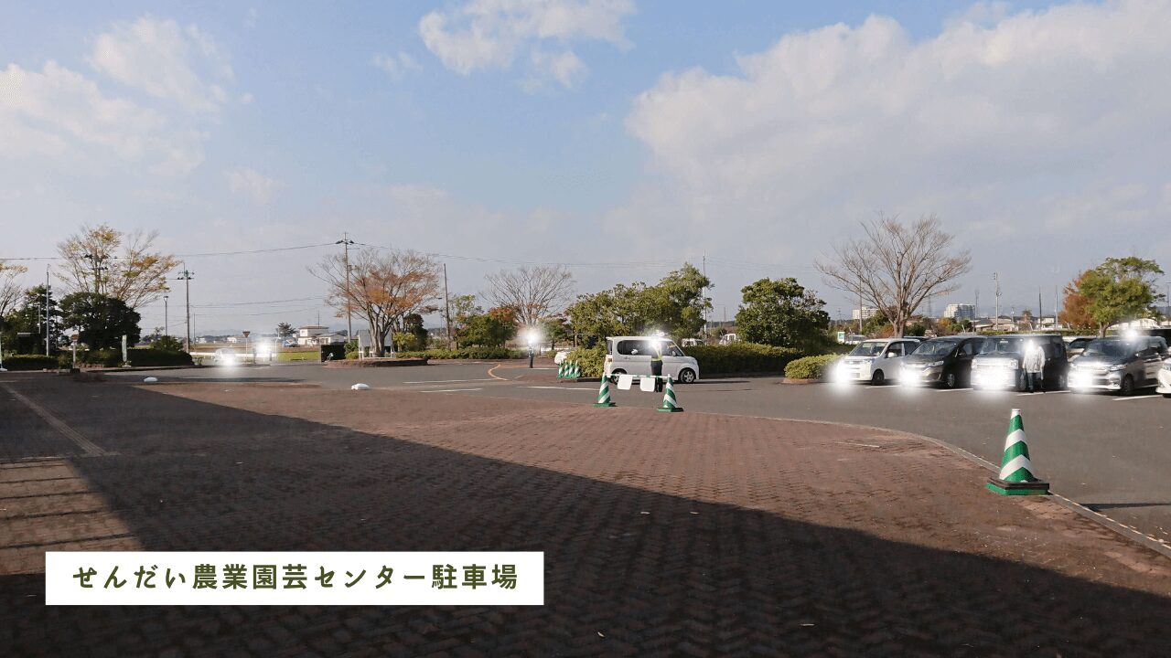 せんだい農業園芸センター駐車場